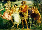 John Everett Millais Famous Paintings - Cymon and Iphigenia